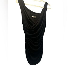 Bailey 44 Black Draped Top